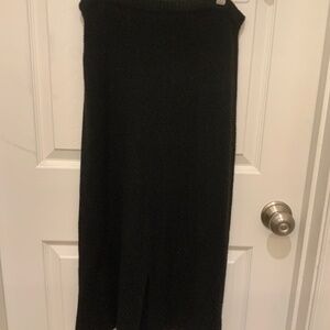 La Garconne Ara Knit Skirt - Black